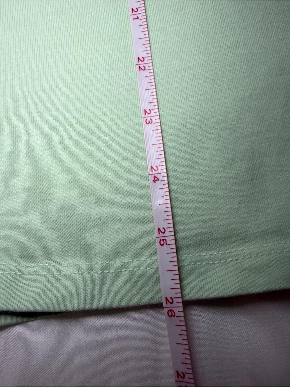 Life Is Good Mint Green V-Neck Tee with Heart Puppy Graphic - Picture 13 of 15